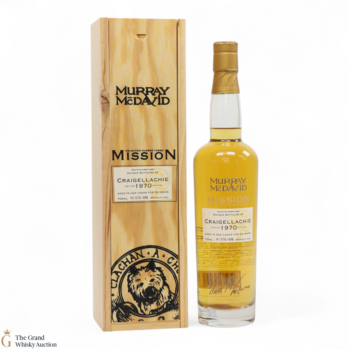 Craigellachie - 33 Year Old 1970 - Murray McDavid