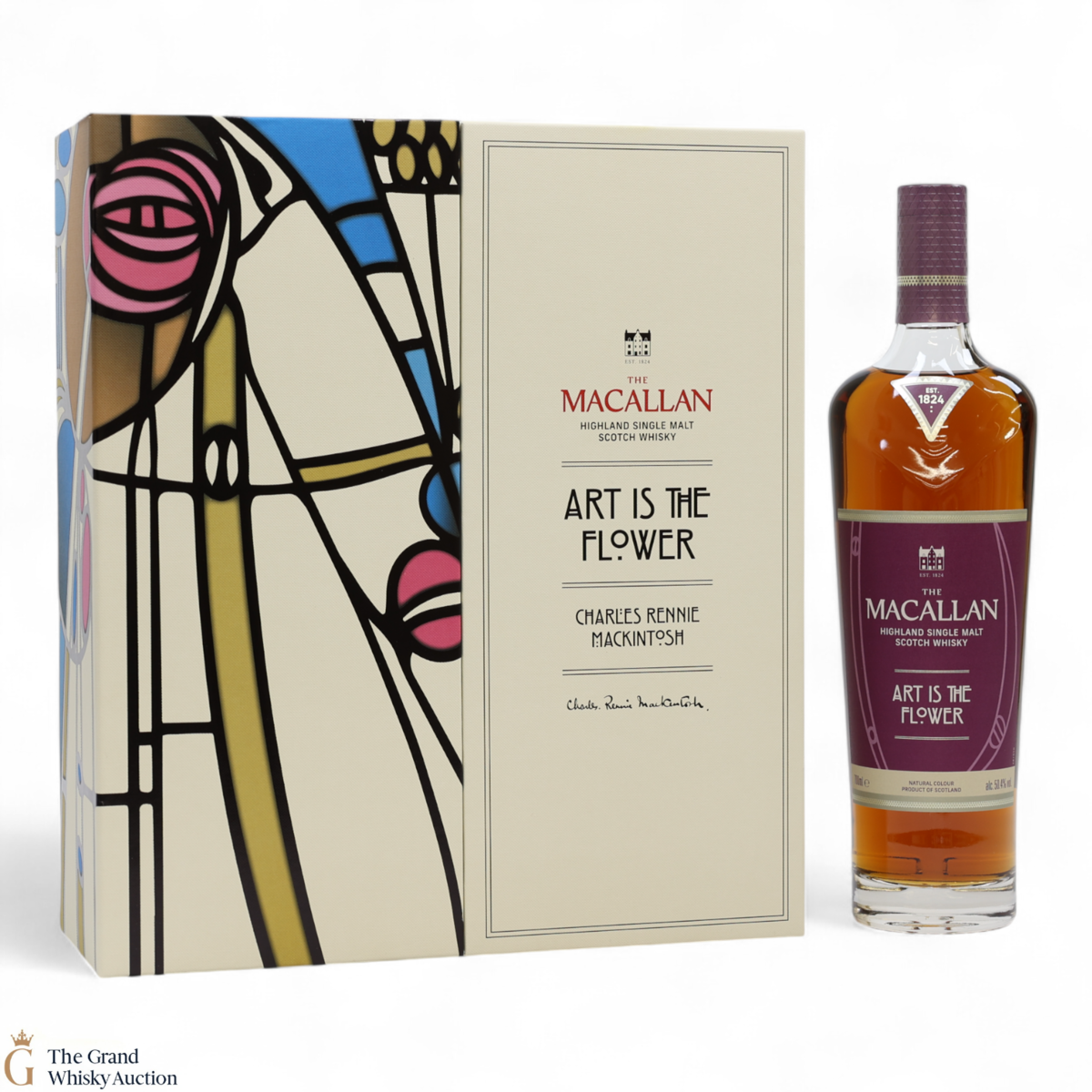 Macallan x Charles Rennie Mackintosh - Art is the Flower