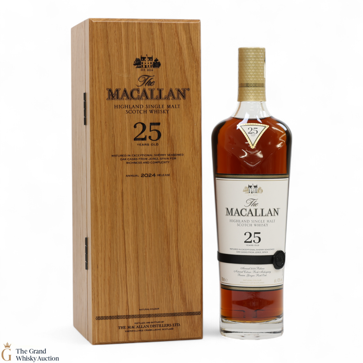 Macallan - 25 Year Old Sherry Oak - 2024