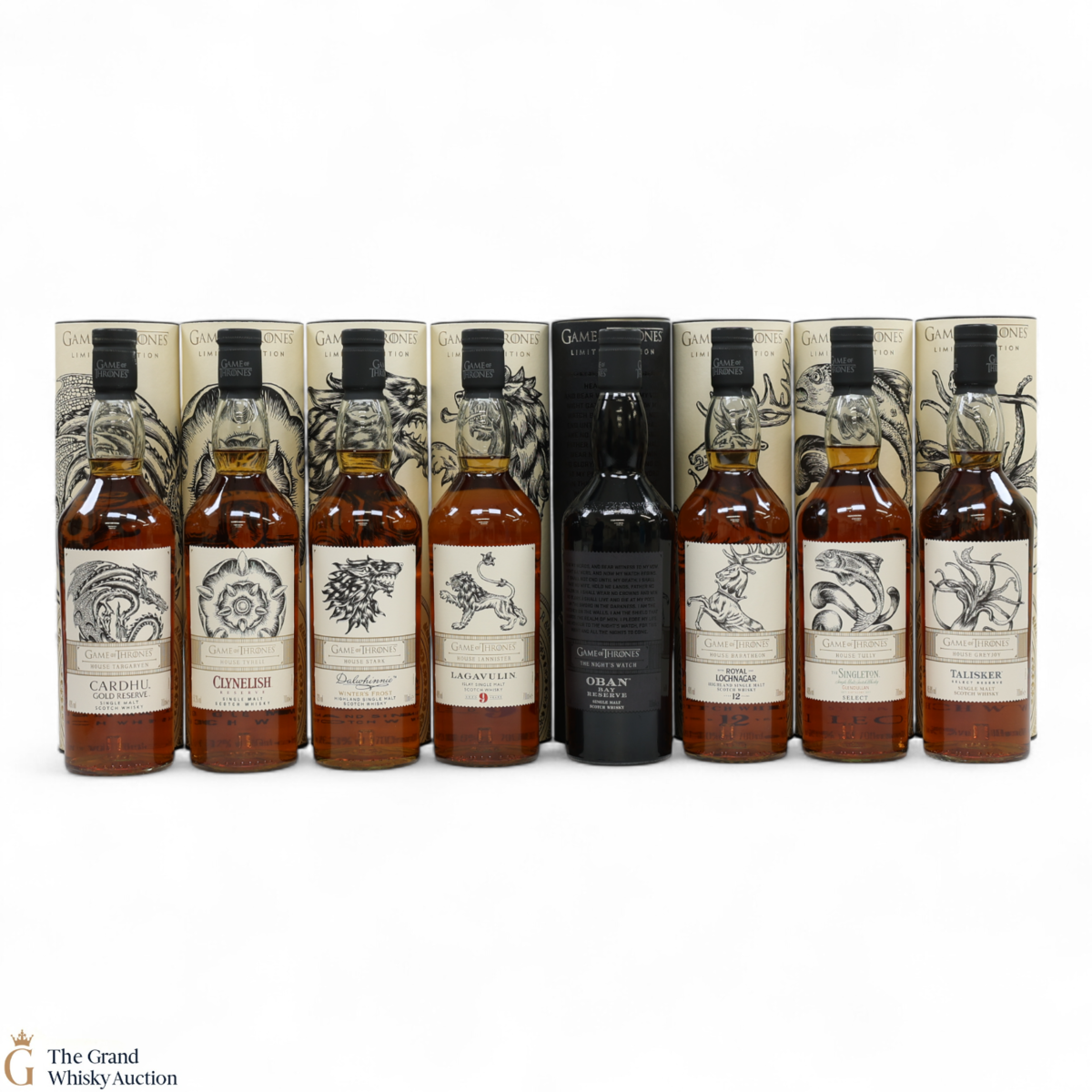 Game of Thrones - Limited Editions - 8 x 70cl