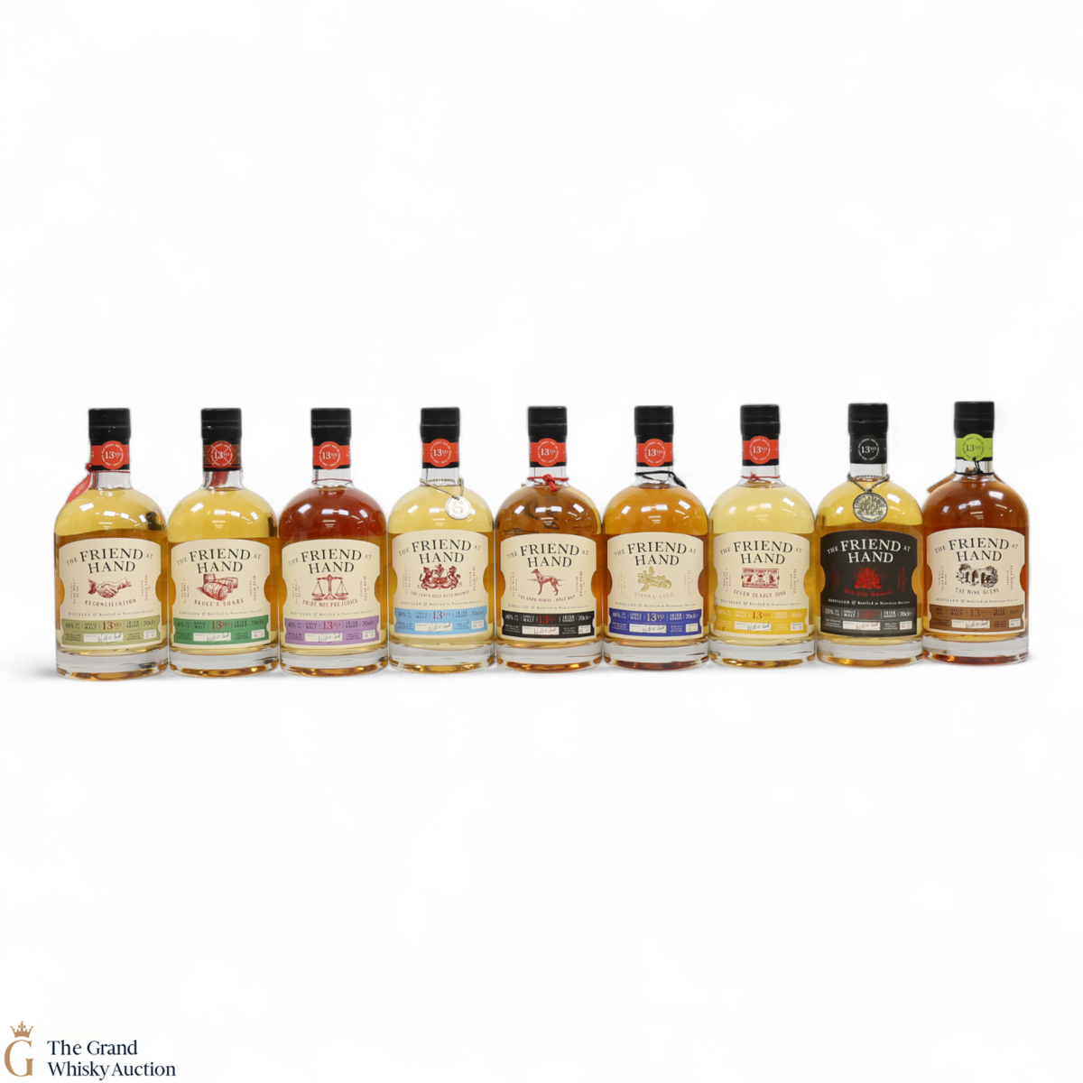 The Friend At Hand - 13 Year Old Irish Whiskey - Limited Release Numbers 1-9 (9x70cl)