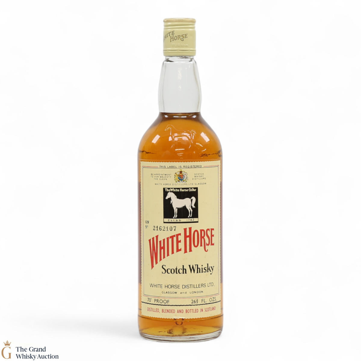 White Horse - Scotch Whisky (1970) 26 2/3 Fl Ozs