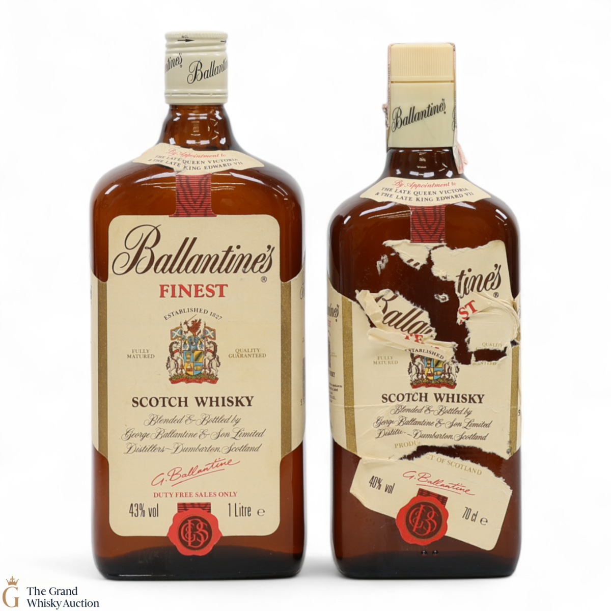 Ballantine's - Finest Scotch Whisky (1x70cl & 1x1L)
