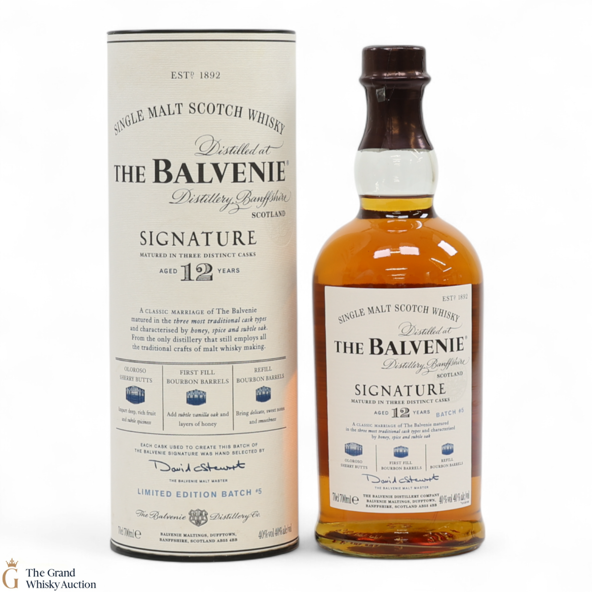 Balvenie - 12 Year Old -  Signature - Batch #5