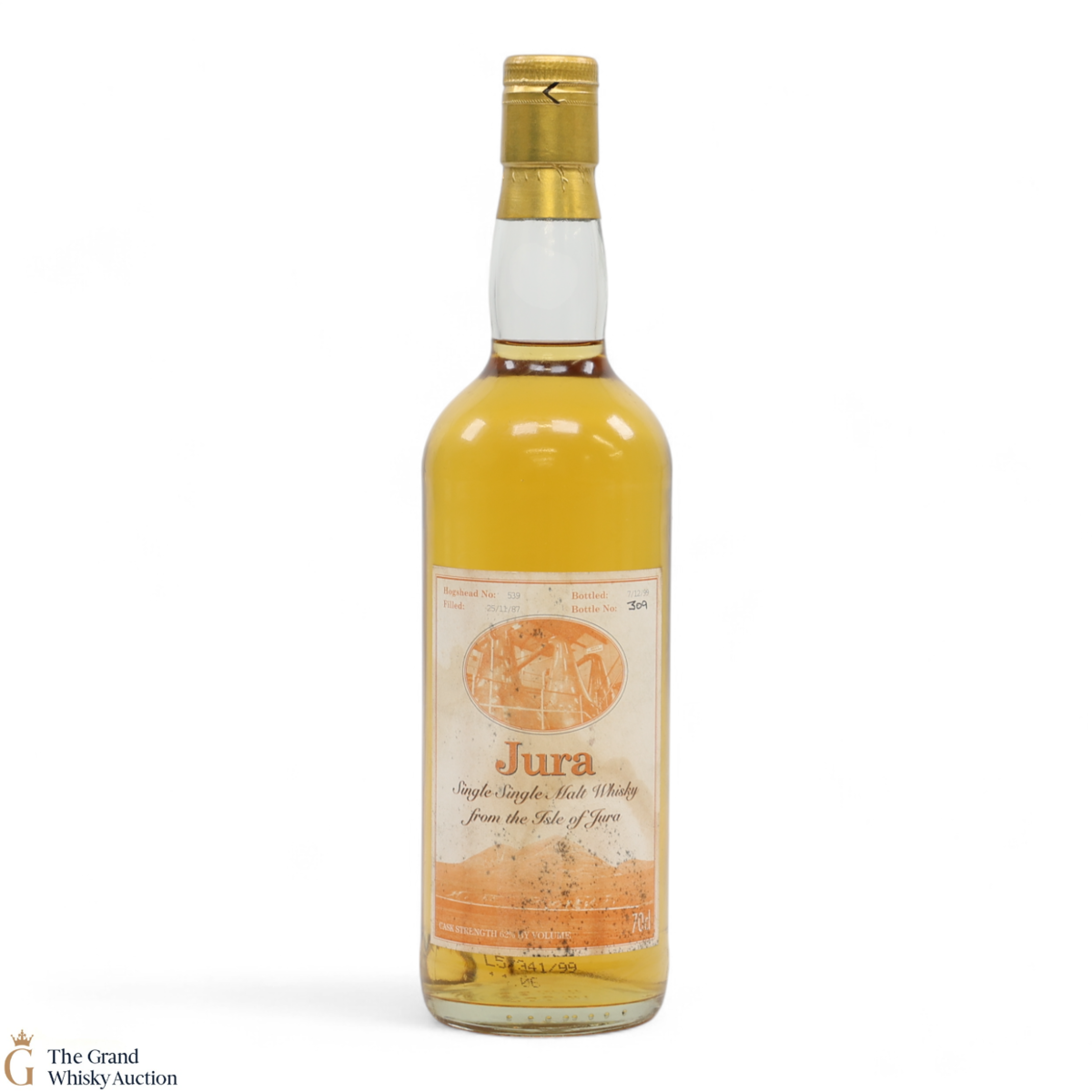 Jura - 12 Year Old 1987 - Private Hogshead #539
