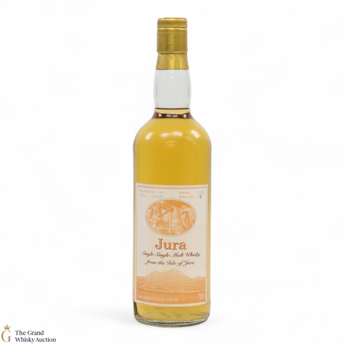 Jura - 12 Year Old 1987 - Private Hogshead #539
