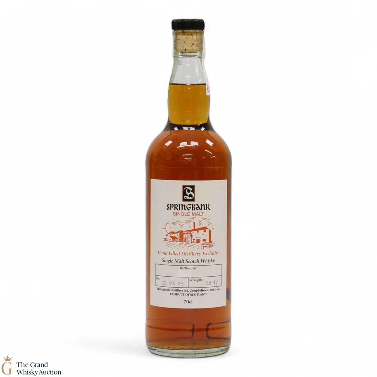 Springbank - Hand Filled Distillery Exclusive 2025 58.7%