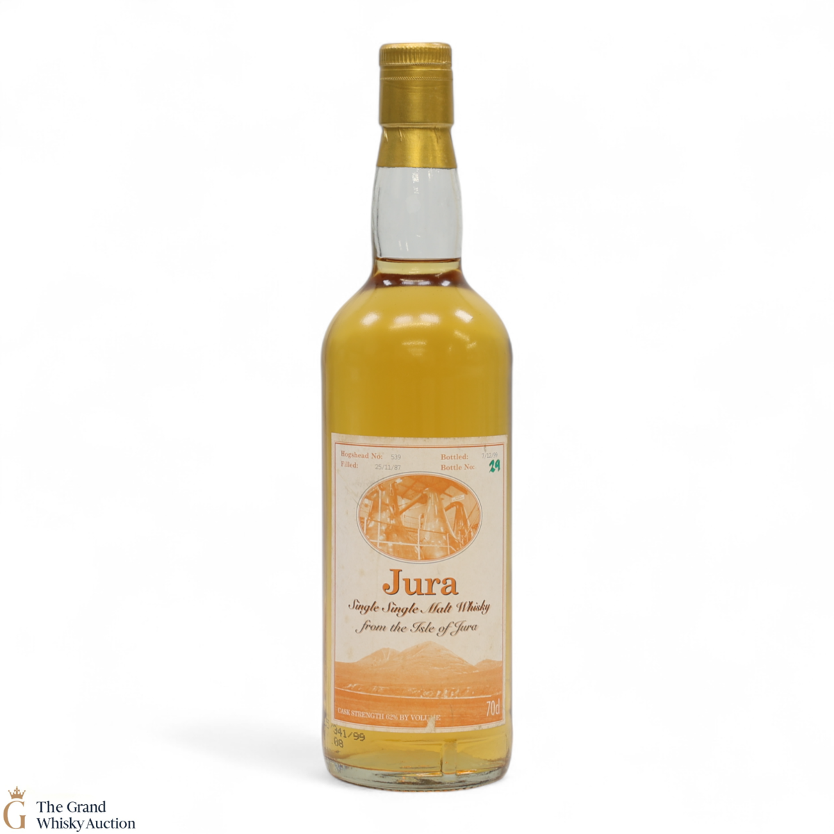Jura - 12 Year Old 1987 - Private Hogshead #539