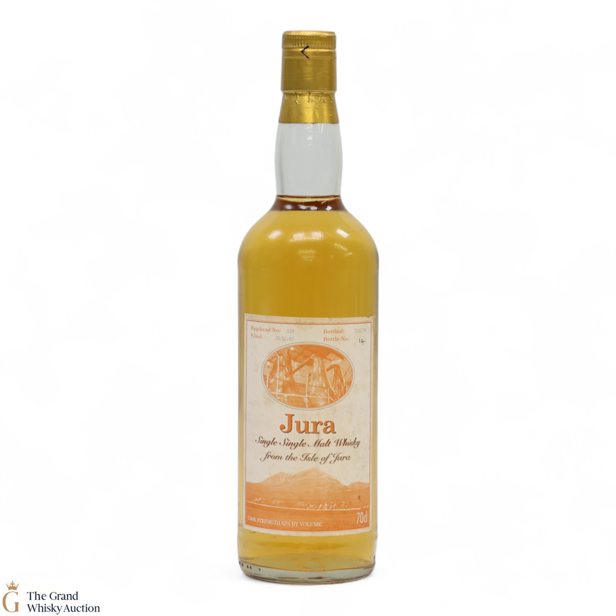Jura - 12 Year Old 1987 - Private Hogshead #539