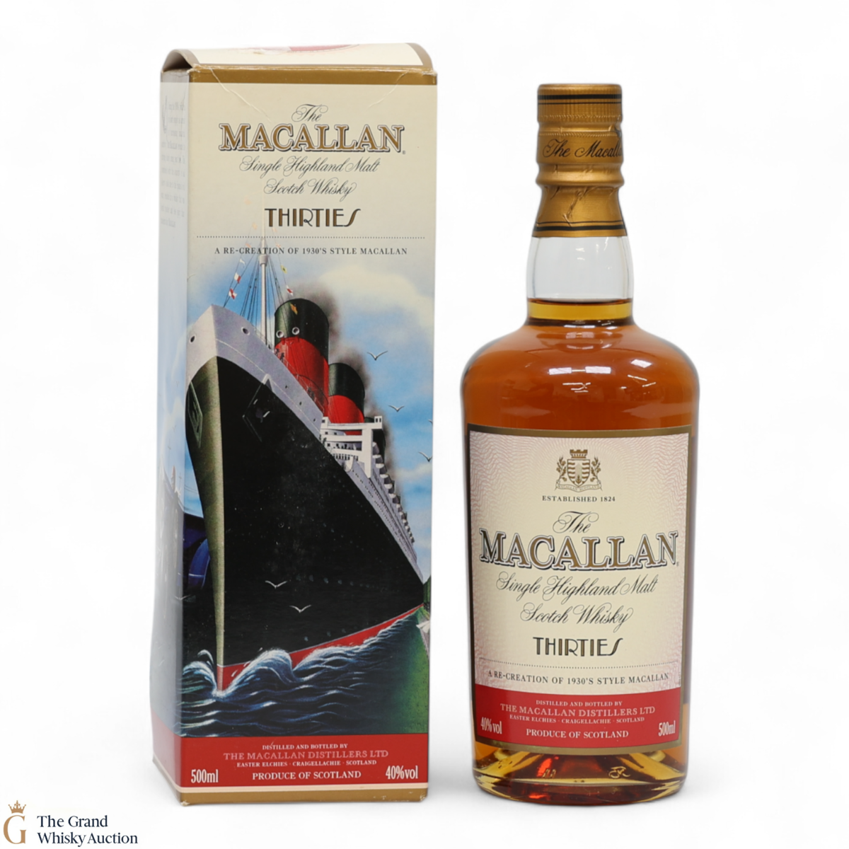 Macallan - Travel Decades Series - Thirties (50cl)