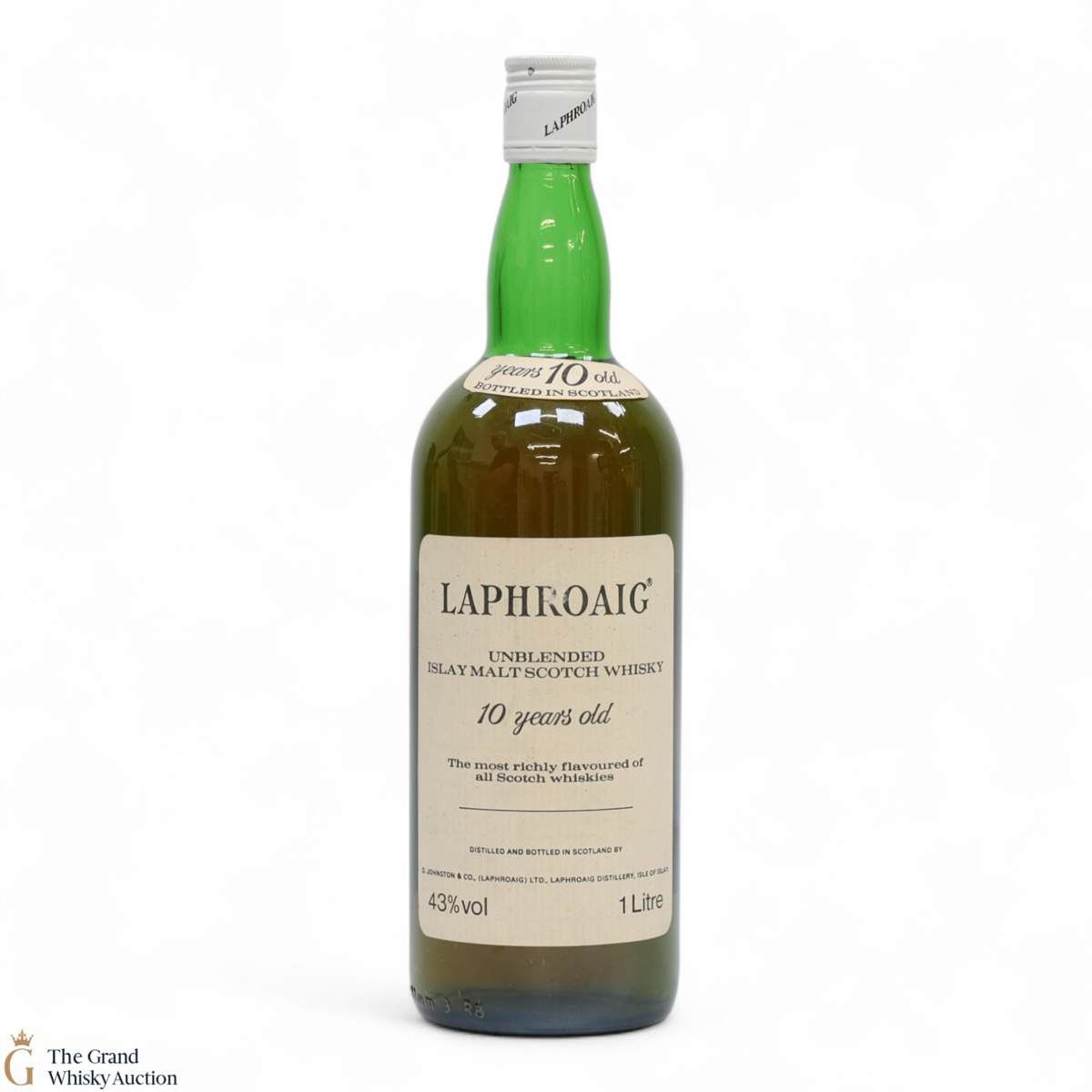 Laphroaig - 10 Year Old - Pre Royal Warrant  - 1L