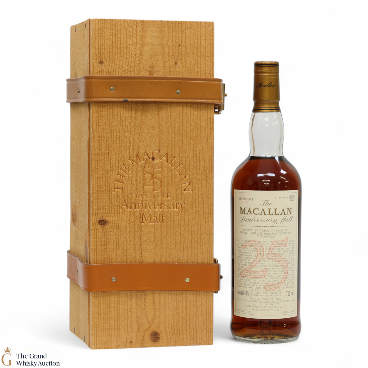 Macallan - 25 Year Old - 1975 Anniversary Malt 2000 (75cl)