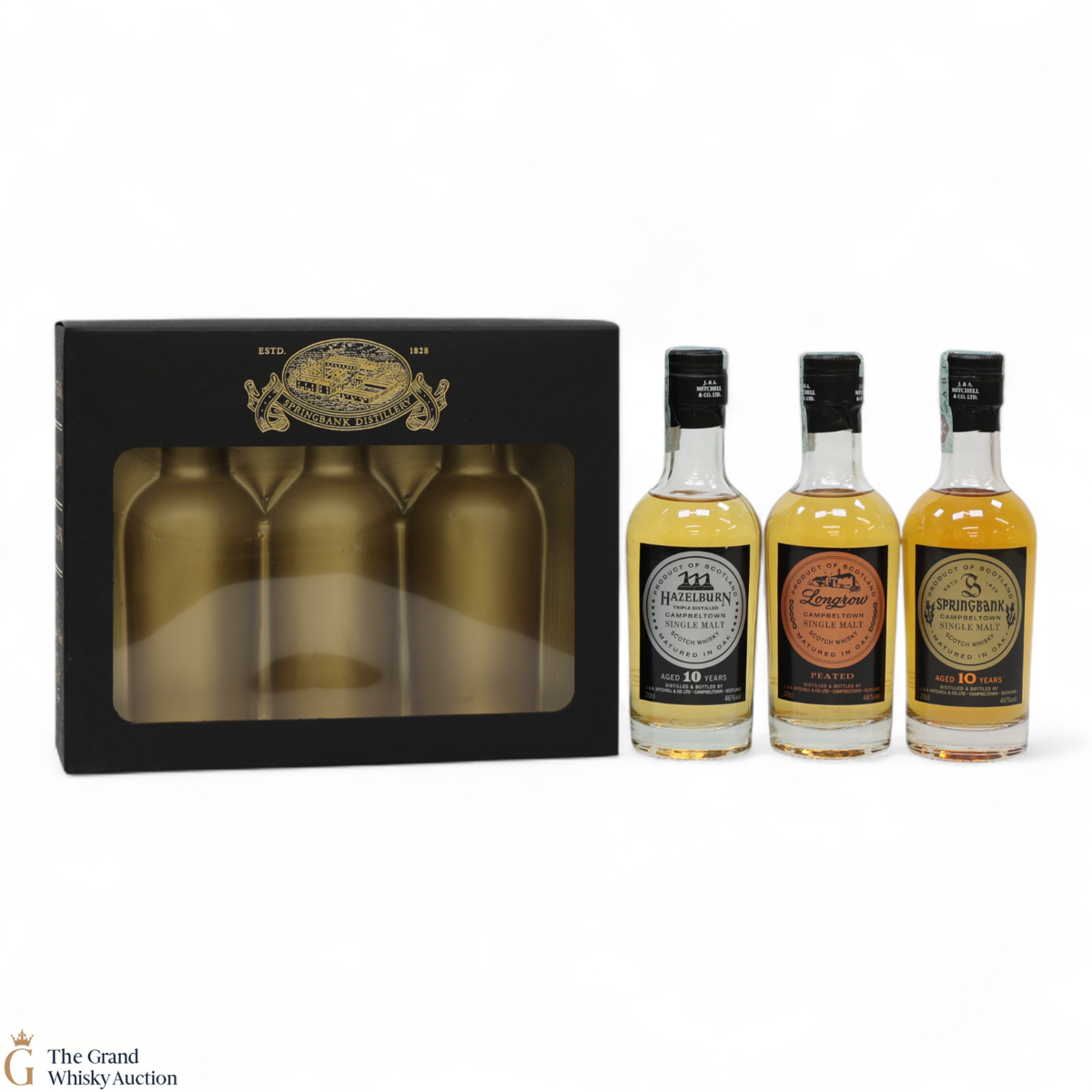 Campbeltown Malts - Springbank, Longrow & Hazelburn (3 x 20cl)