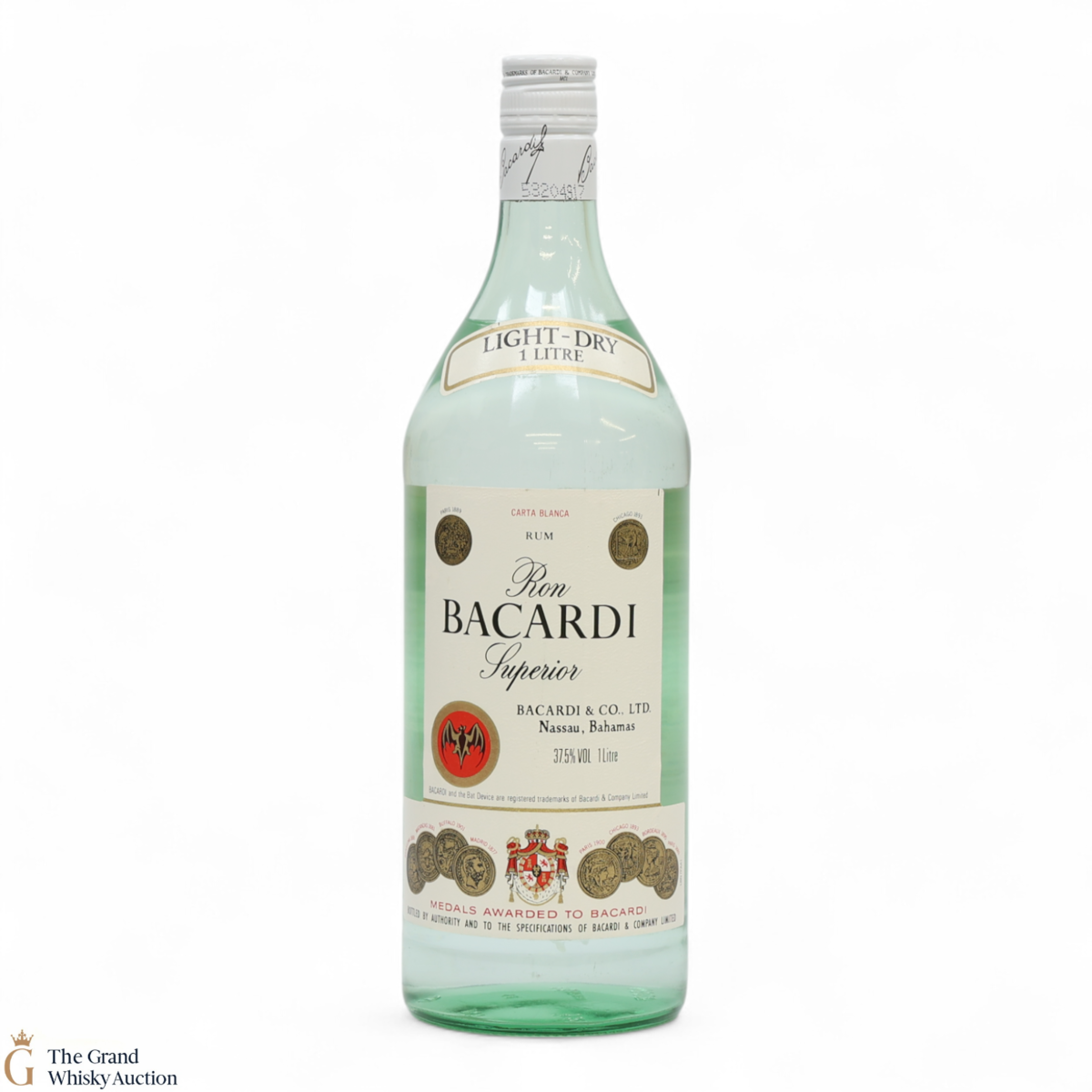 Bacardi - Carta Blanca - Superior White Rum (1L)