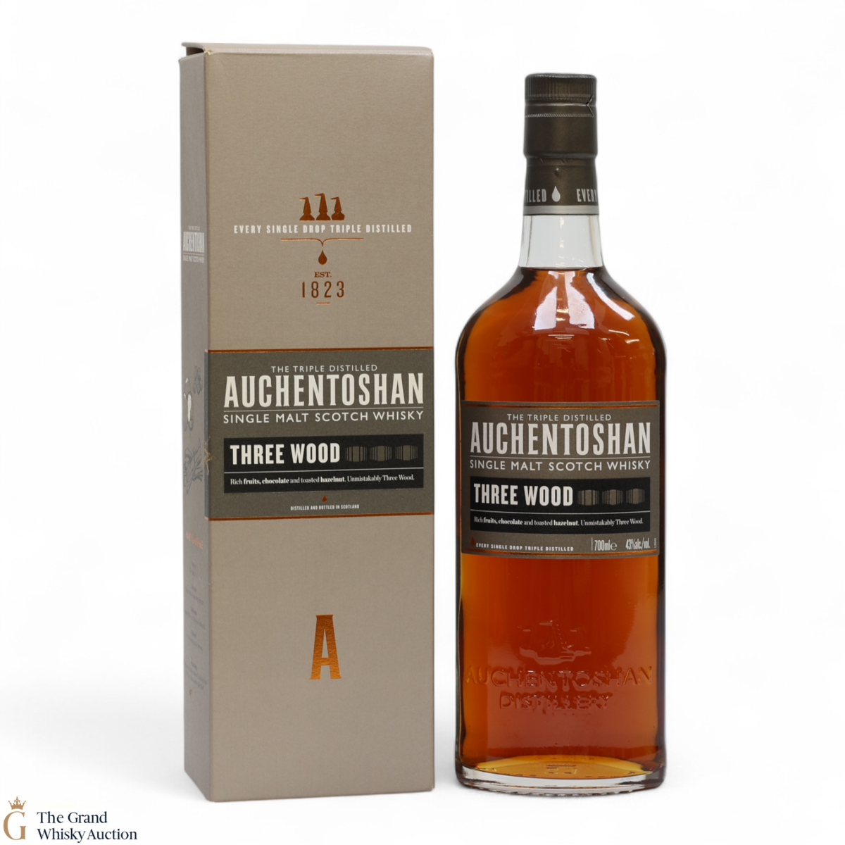 Auchentoshan - Three Wood (SIGNED)