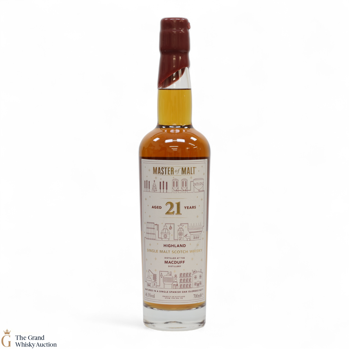 Macduff - 21 Year Old - Master of Malt Christmas Bottling