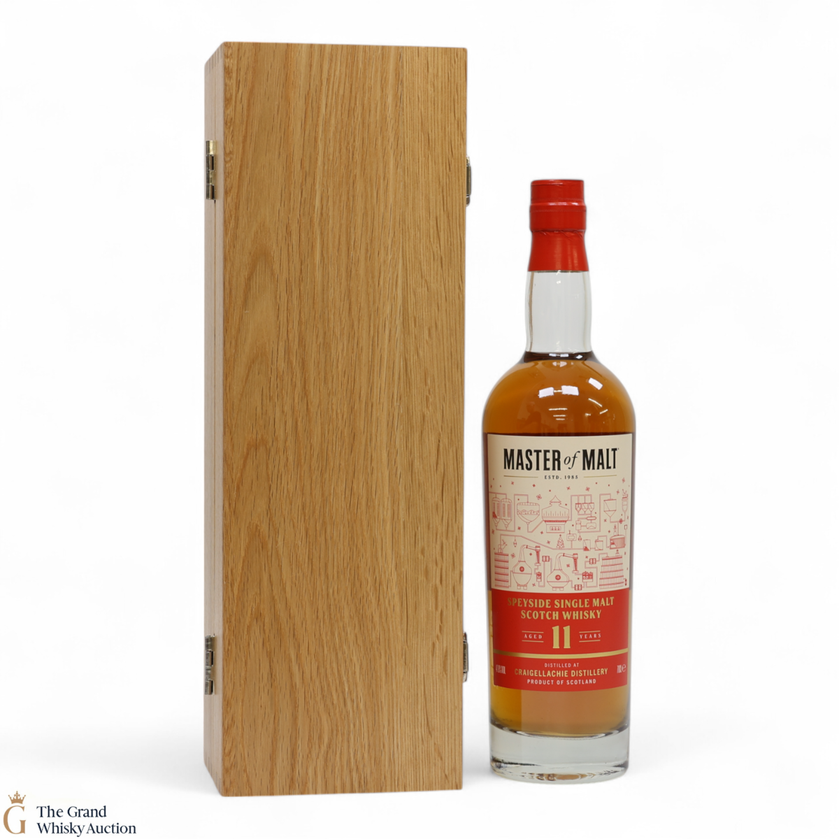 Craigellachie - 11 Year Old - Master of Malt Christmas Bottling