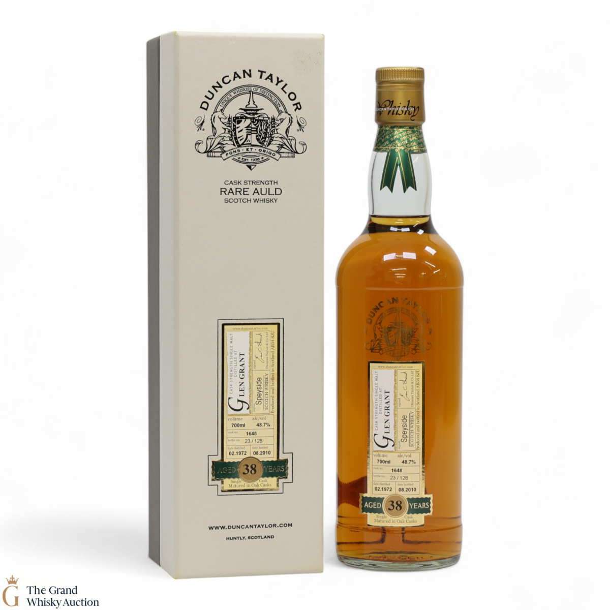 Glen Grant - 38 Year Old 1972 - Duncan Taylor Rare Auld #1648