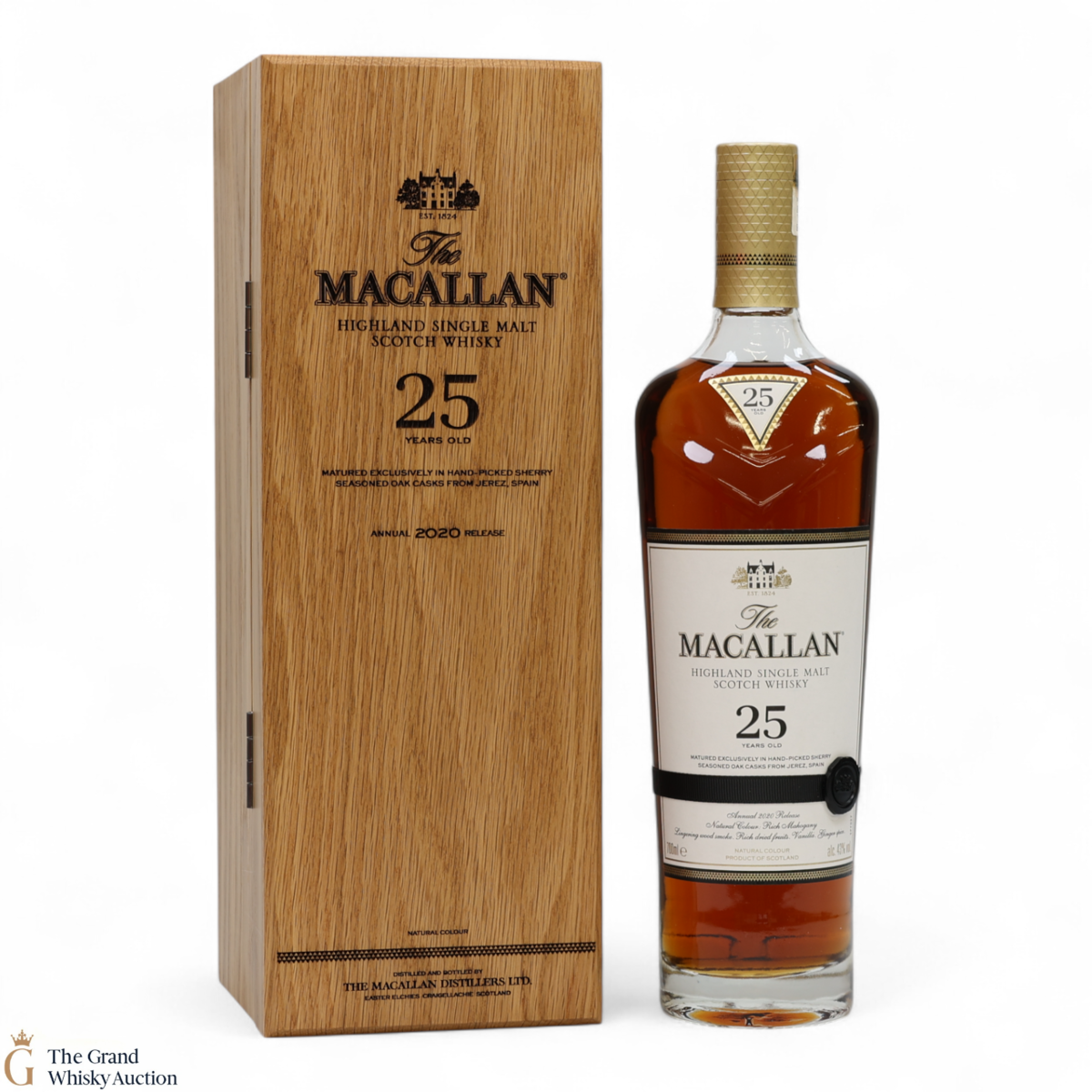 Macallan - 25 Year Old - Sherry Oak - 2020
