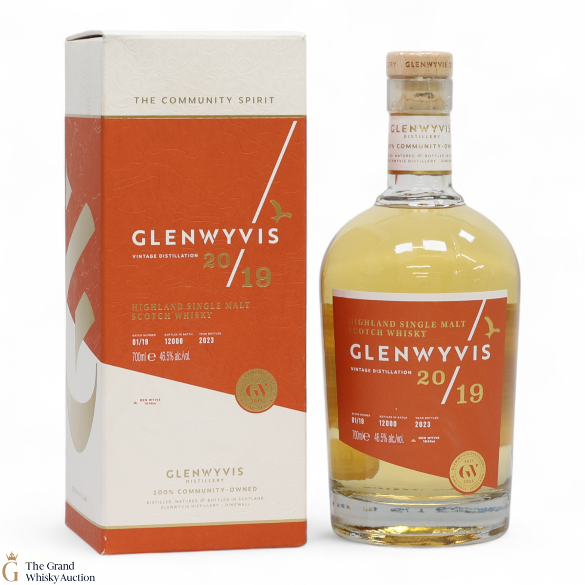 GlenWyvis - Highland Single Malt 2019 Batch 01/19