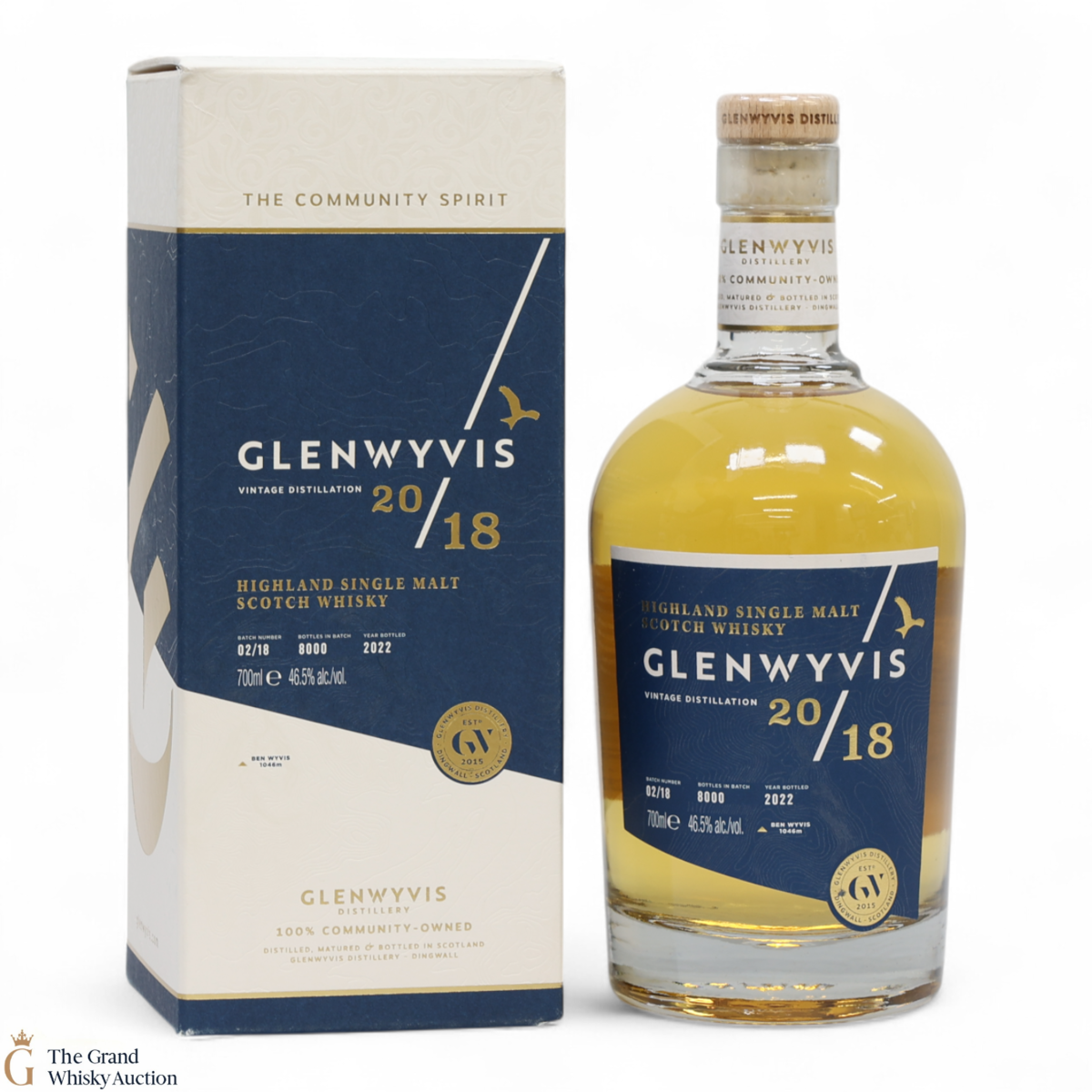 GlenWyvis - Highland Single Malt 2018 Batch 02/18