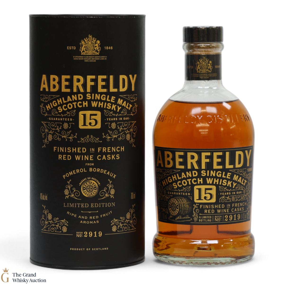 Aberfeldy - 15 Year Old - French Red Wine Cask - Limited Edition