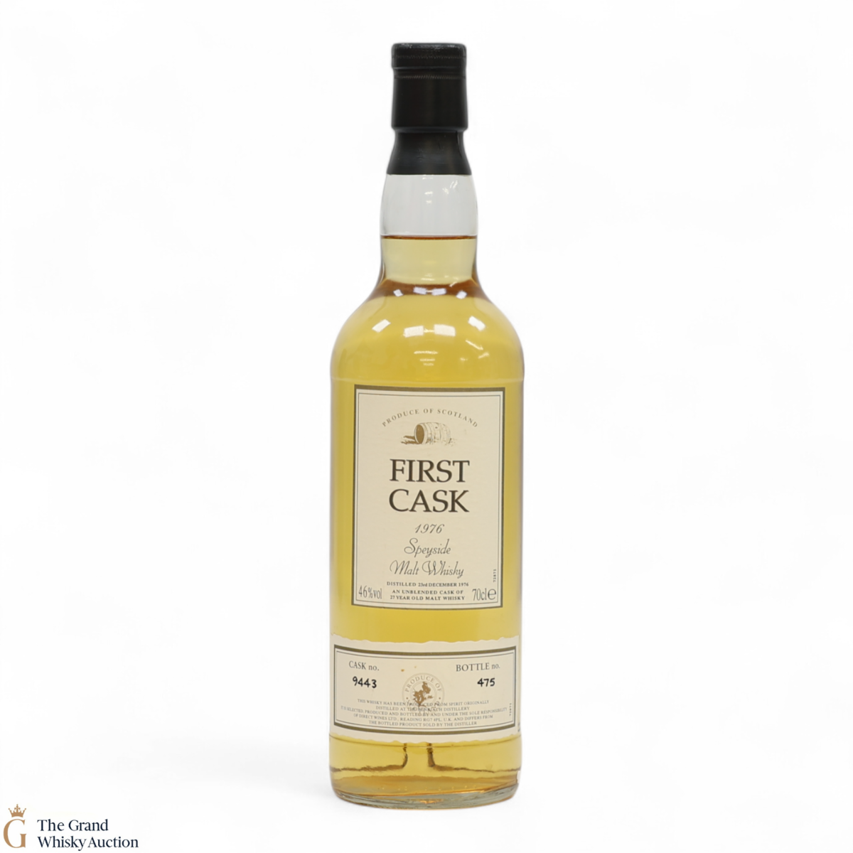 BenRiach - 27 Year Old 1976 - First Cask #9443