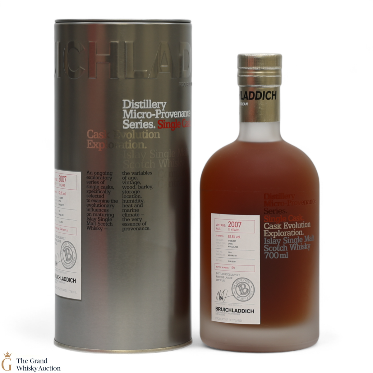 Bruichladdich - 11 Year Old 2007 - Micro Provenance #1310