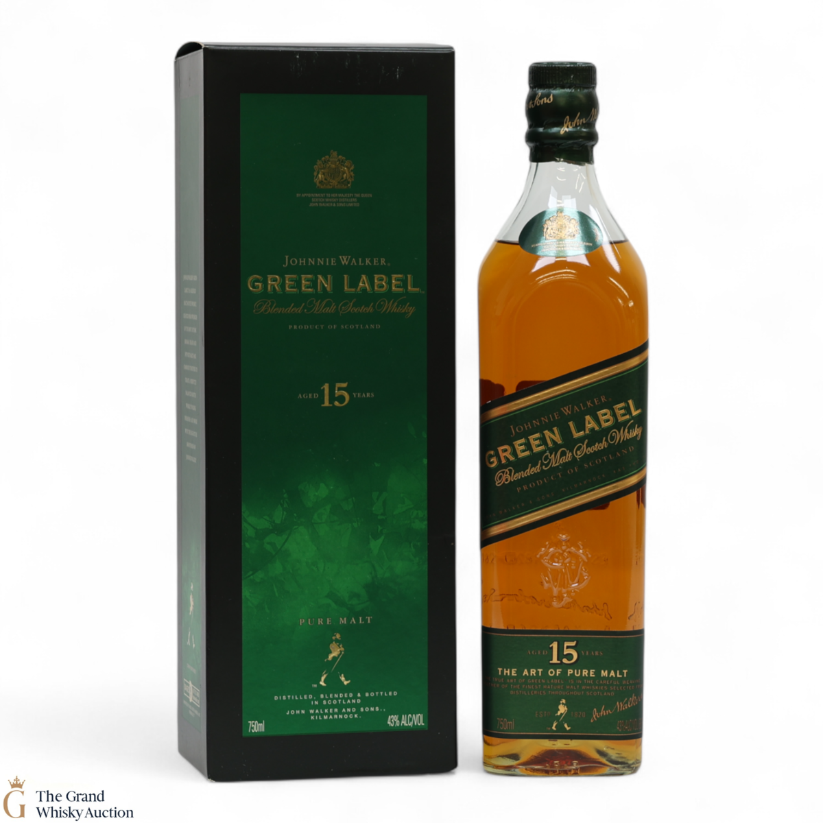 Johnnie Walker - 15 Year Old - Green Label (75cl)