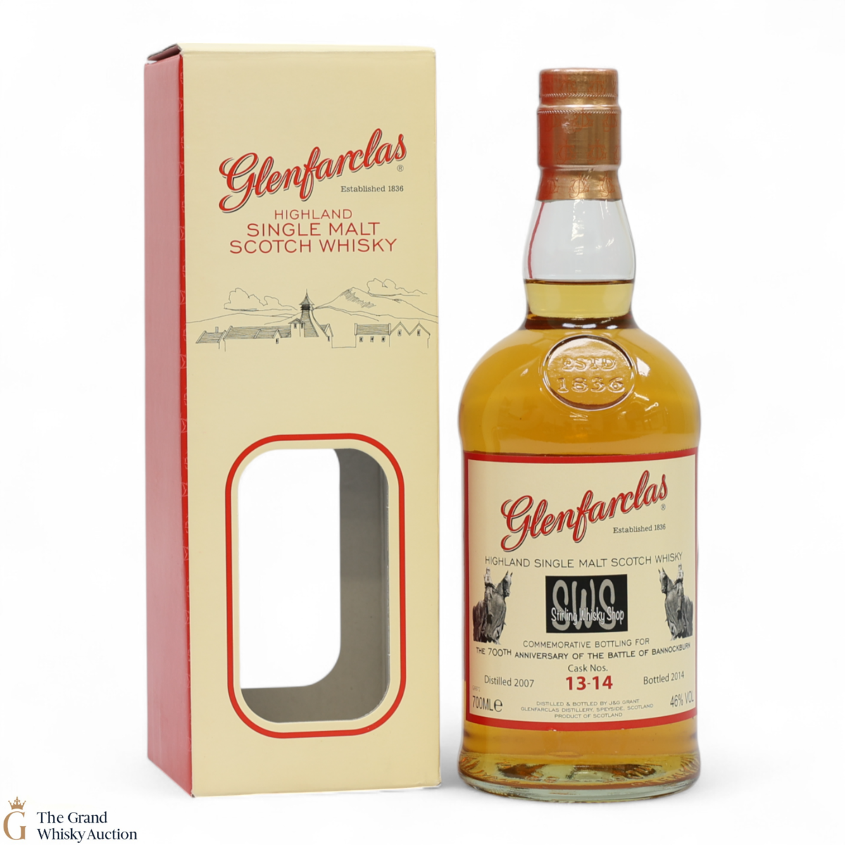 Glenfarclas - 2007 Stirling Whisky Shop #13-14 700th Anniversary of Bannockburn