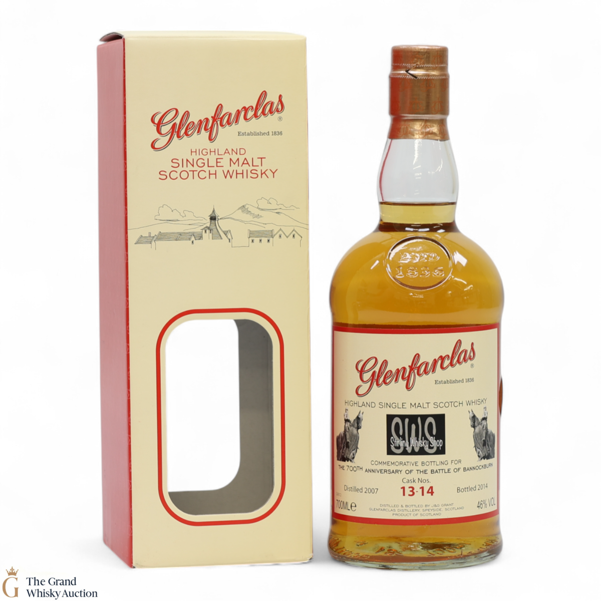 Glenfarclas - 2007 Stirling Whisky Shop #13-14 700th Anniversary of Bannockburn