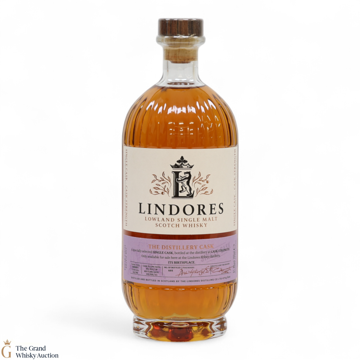 Lindores Abbey - 3 Year Old 2018 - Single Sherry Cask #18/95 - Distillery Exclusive