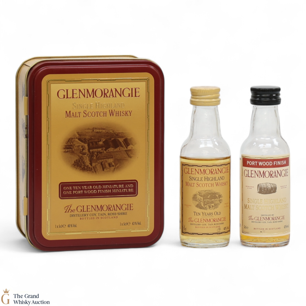 Glenmorangie - 10 Year Old & Port Wood Finish (2x5cl)