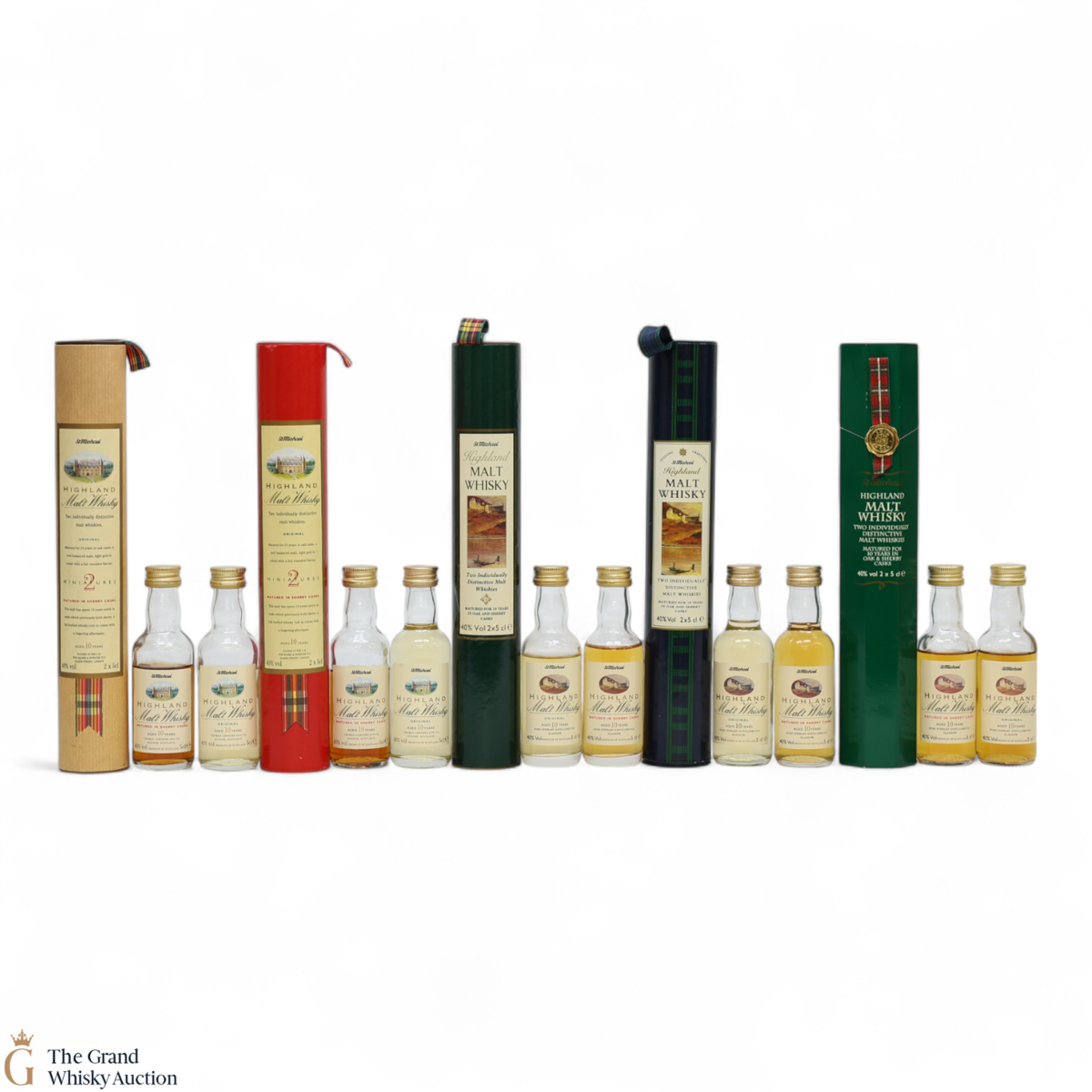 St Michael - Highland Malt Whisky (10 x 5cl)