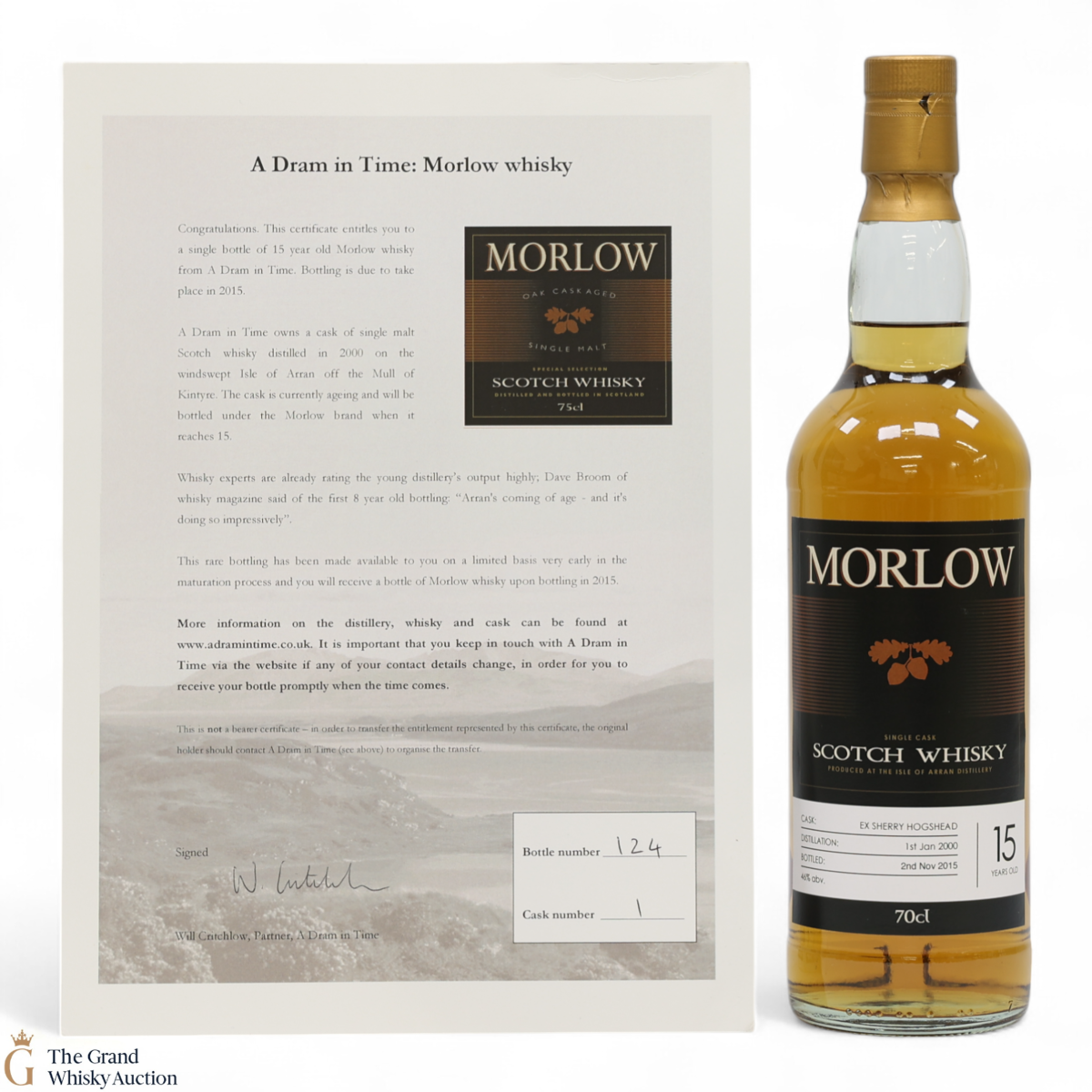 Arran - 15 Year Old 2000 - Morlow