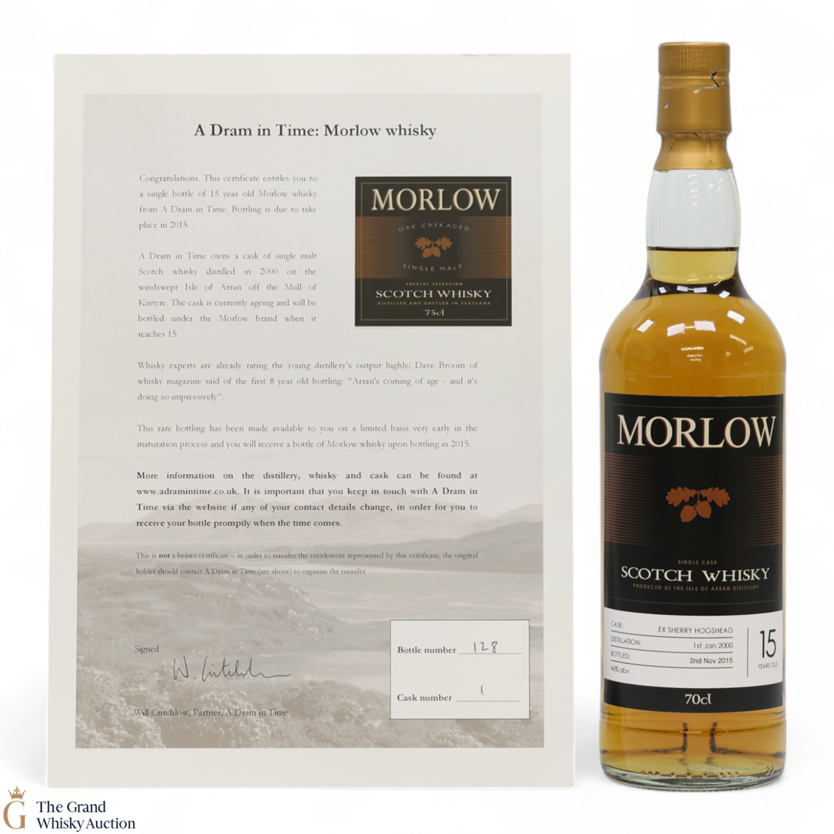 Arran - 15 Year Old 2000 - Morlow