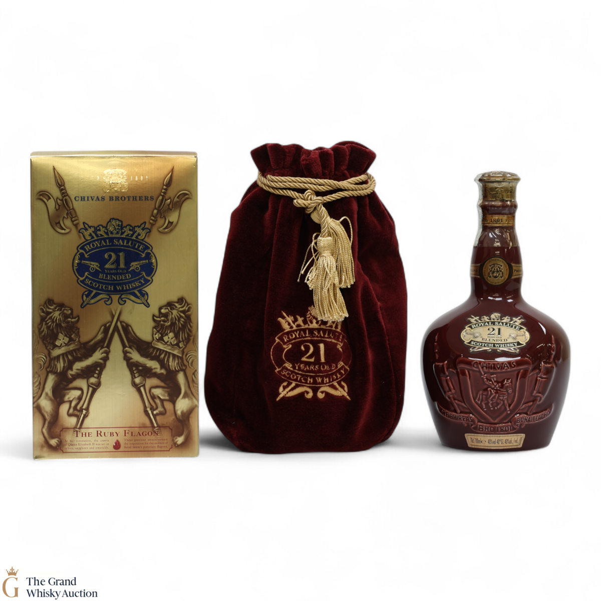 Chivas - Royal Salute - 21 Year Old - Ruby Flagon