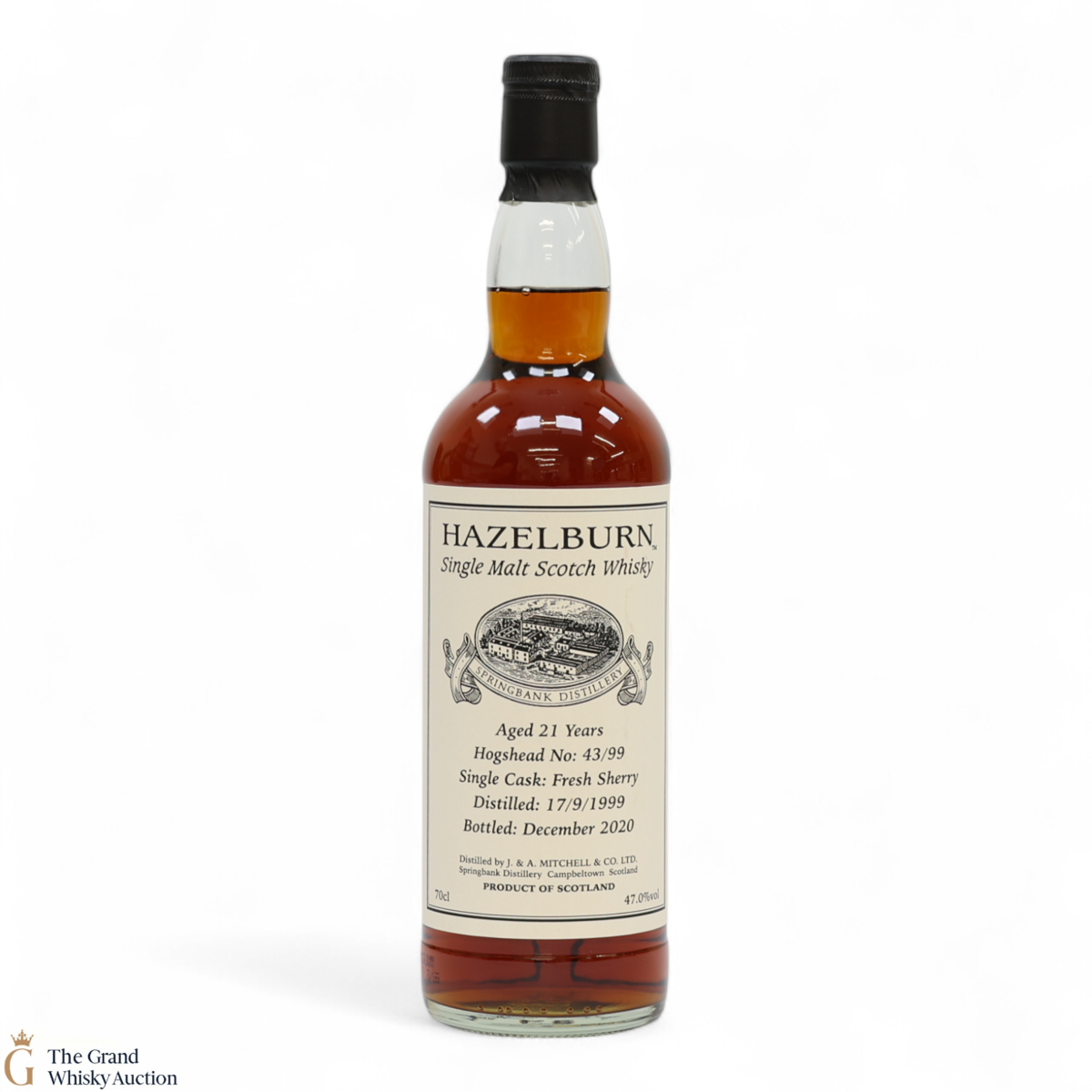 Hazelburn - 21 Year Old 1999 - Fresh Sherry Single Cask #43/99