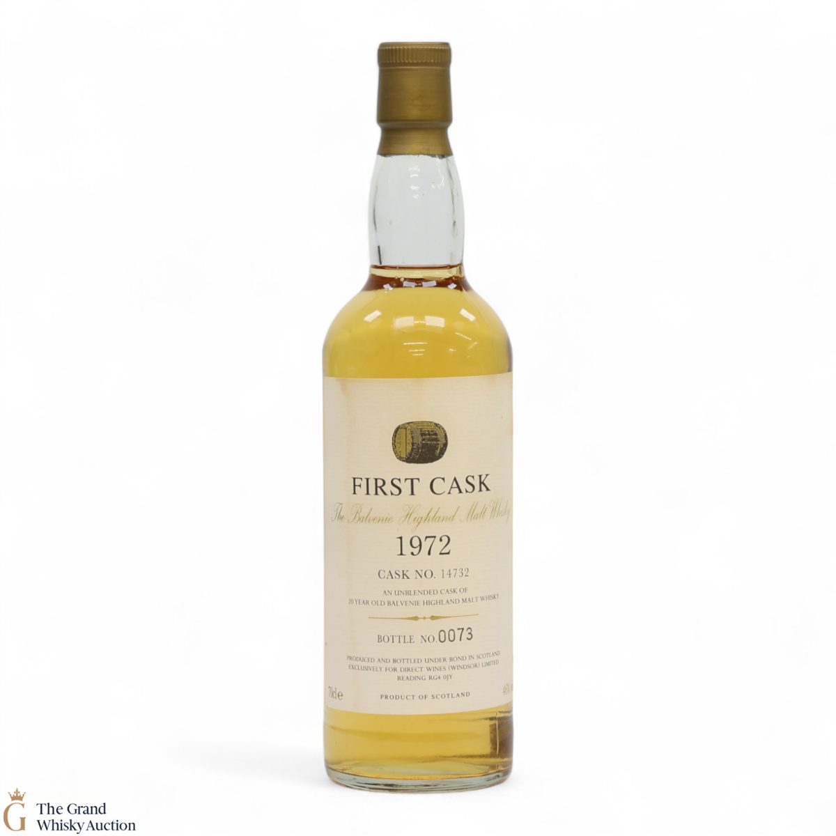 Balvenie - 20 Year Old 1972 - First Cask #14732