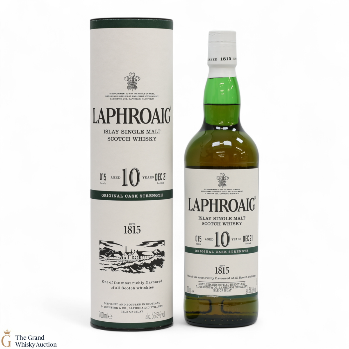 Laphroaig - 10 Year Old - Original Cask Strength Batch #015