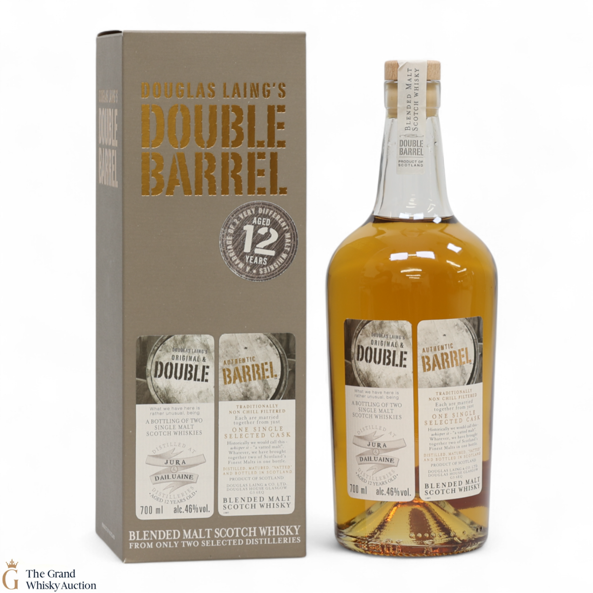 Jura & Dailuaine - 12 Year Old Douglas Laing Double Barrel