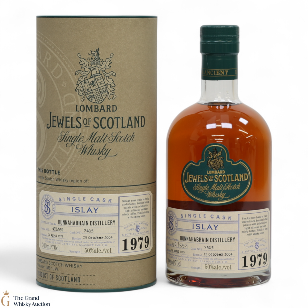 Bunnahabhain - 25 Year Old 1979 #7405 - Lombard - Jewels of Scotland