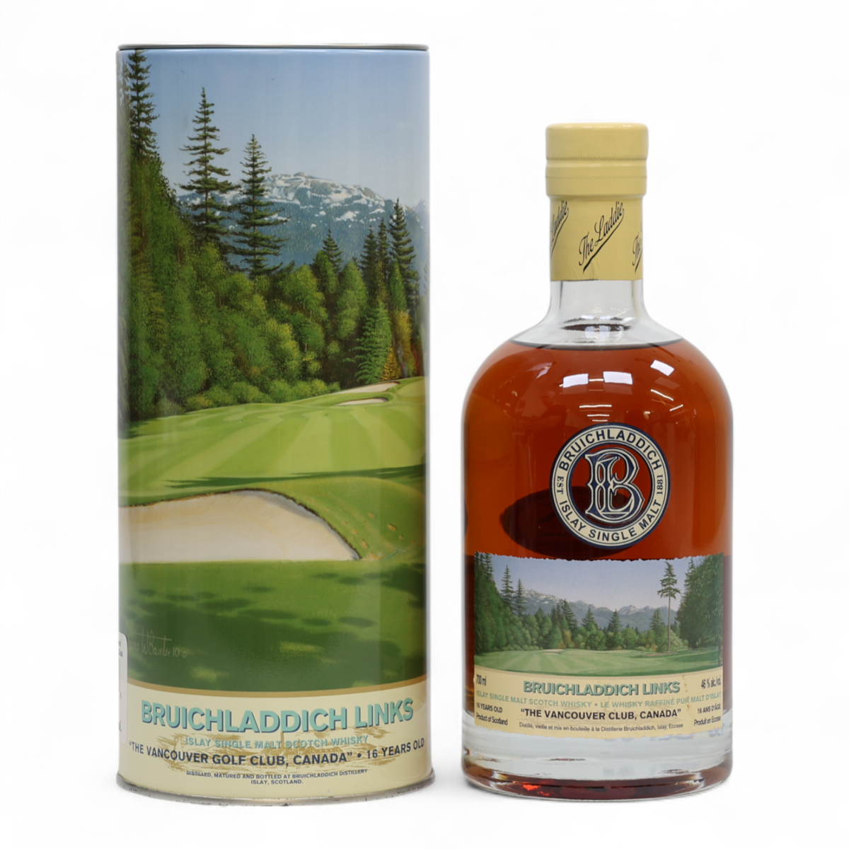 Bruichladdich - 16 Year Old - The Vancouver Golf Club, Canada