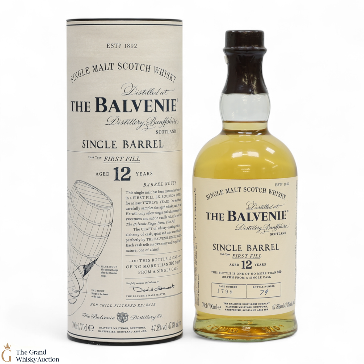 Balvenie - 12 Year Old - Single Barrel #1798