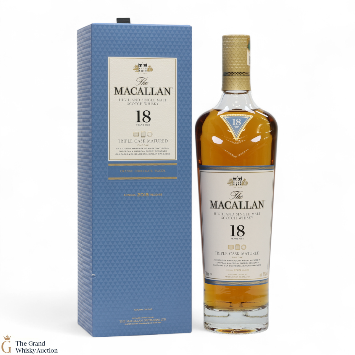 Macallan - 18 Year Old - Triple Cask 2018 (Fine Oak)