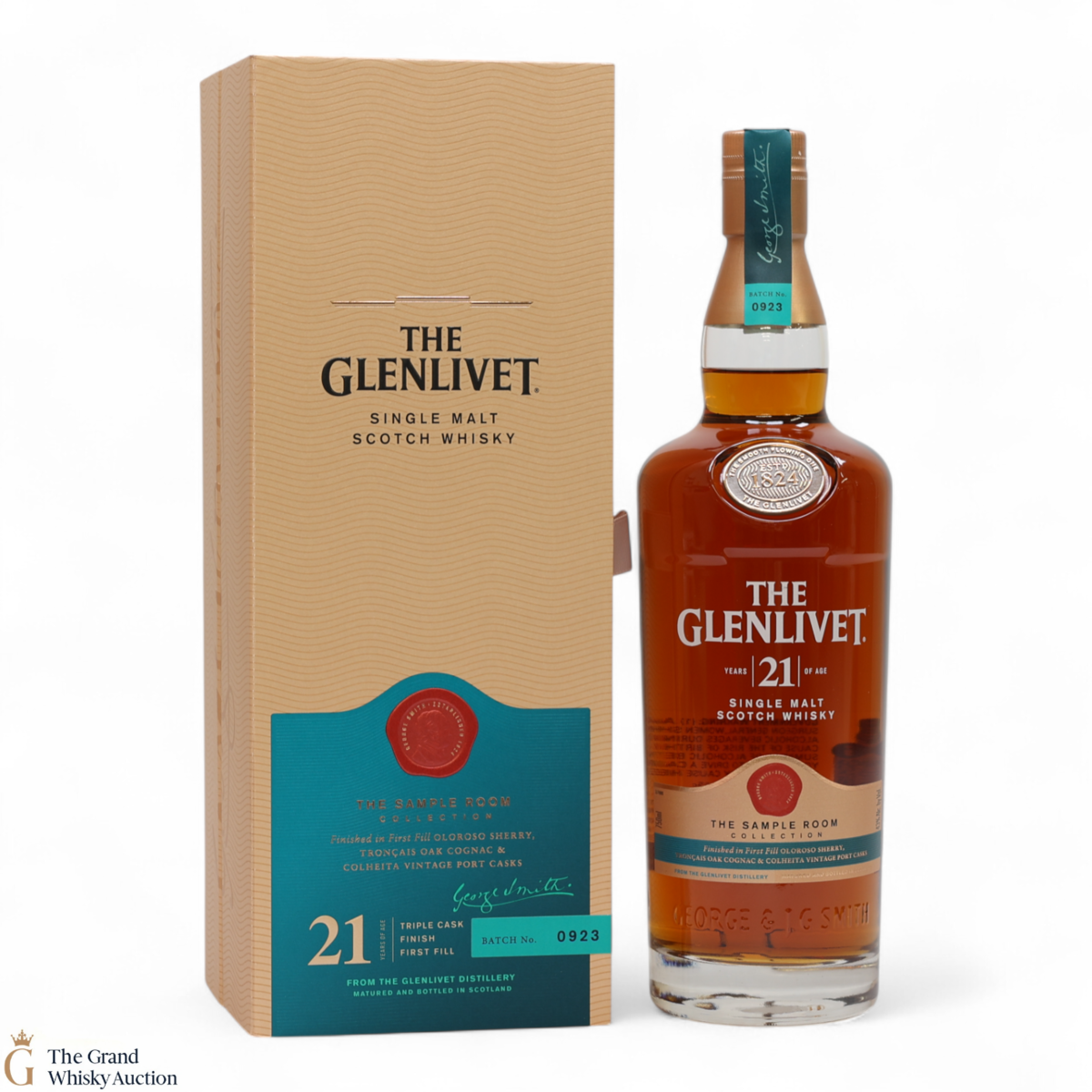 Glenlivet - 21 Year Old - Triple Cask Finish - The Sample Room Collection (75cl)