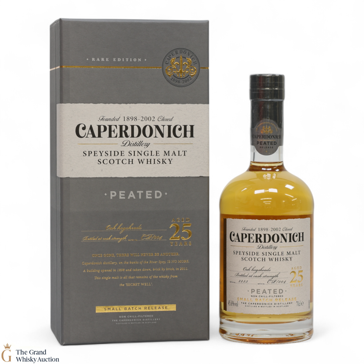 Caperdonich - 25 Year Old - Peated Small Batch Release