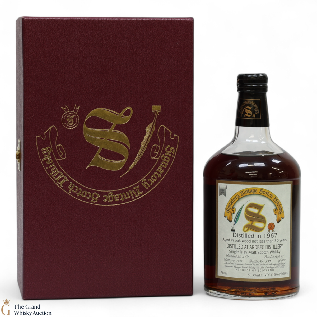 Ardbeg - 30 Year Old 1967 - #1141 Signatory Vintage (75cl)