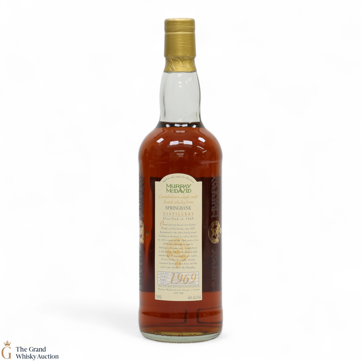 Springbank - 28 Year Old 1969 - Murray McDavid 1997 Sherry Wood (75cl)