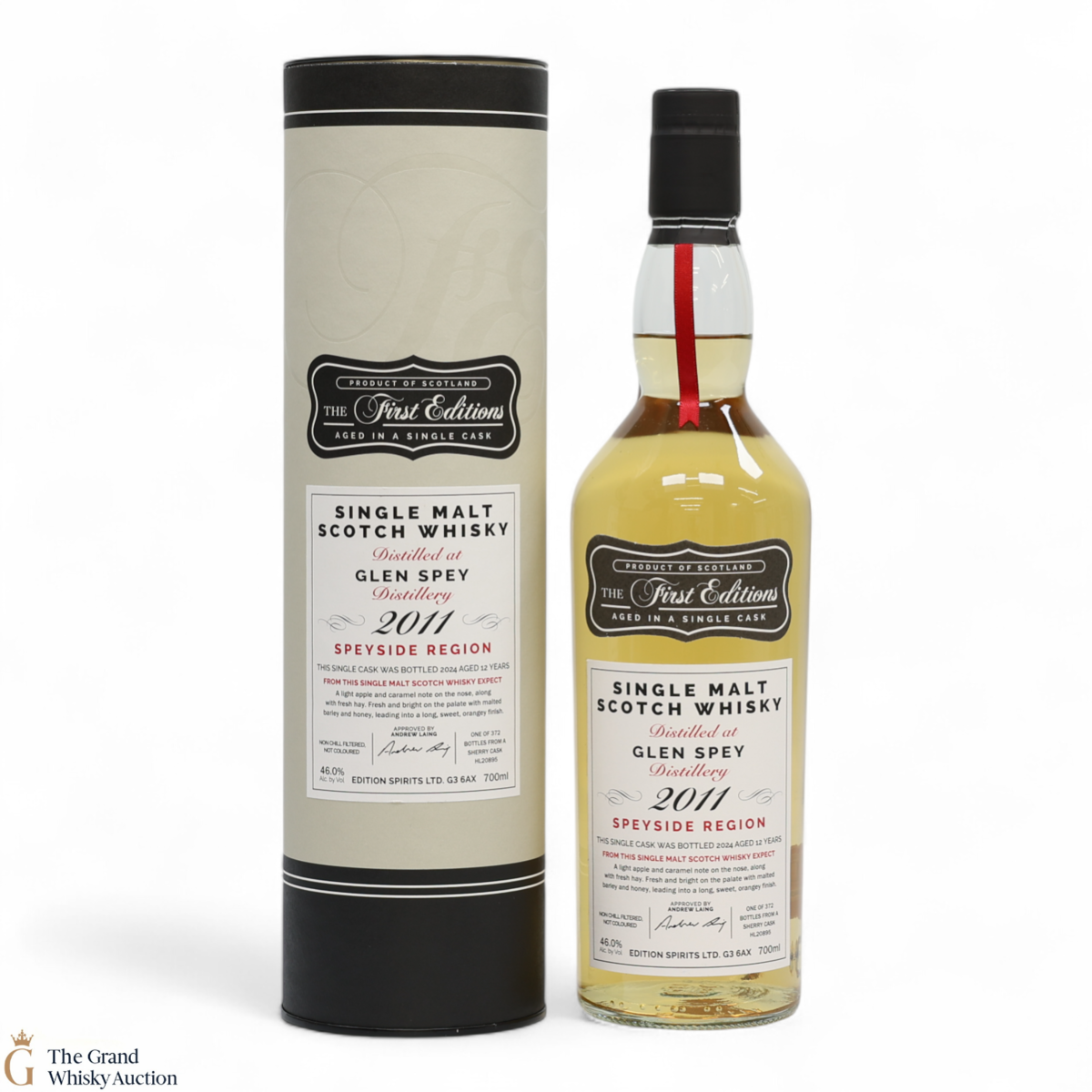 Glen Spey - 12 Year Old 2011 - Hunter Laing The First Editions